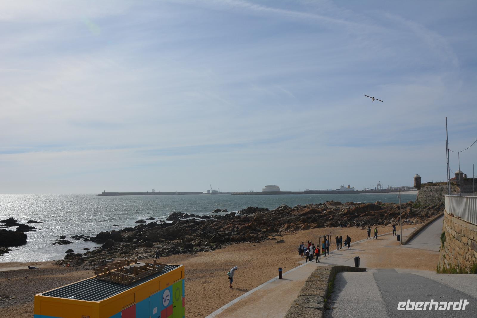 Fotostopp am Forte de São Francisco Xavier 