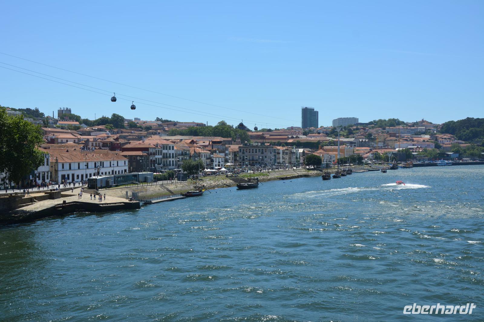 Vila Nova da Gaia auf der anderen Seite des Douro