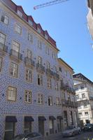 Mit Azulejos geflieste Gebäude in Porto