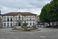 Pelikanspringbrunnen in Braga