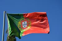 Portugalflagge auf dem Weingut