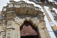 Eingangstor der Igreja da Misericordia in Viseu 