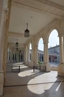 Gang der Basilika Unserer Lieben Frau des Rosenkranzes