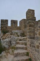 Mauer der Burg von Óbidos