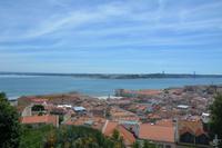Lissabon Blick von der Burg São Jorge