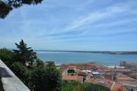 Blick von der Burg São Jorge