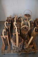 Aus Kork hergestellte Behälter