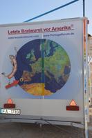 Die letzte Bratwurst vor Amerika am Cabo de São Vicente 