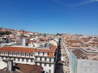 Portugal, Lissabon, Blick vom Augustustor
