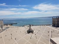 Portugal, Lissabon, Blick vom Augustustor