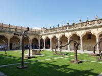 Portugal, Ausflug Salamanca/Spanien, moderne Ausstellung eines mallorqu.Künstlers