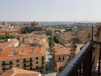 Portugal, Ausflug Salamanca/Spanien, Blick vom Turm der Jesuitenkirche