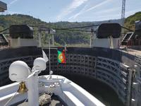 Portugal, Douro Kreuzfahrt, Brückenbesichtigung, Schleuse