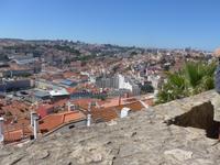 Portugal, Lissabon, Blick vom Castel