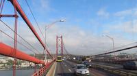 Brücke 25.April - Wir verlassen Lissabon