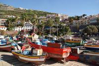 Blick vom Fischerhafen in Camara de Lobos