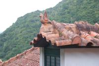 Schutzpatron auf einheimischen Dächern