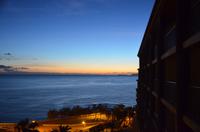 Sonnenaufgang vom Hotelbalkon