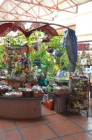 Blumenstand in der Markthalle von Funchal