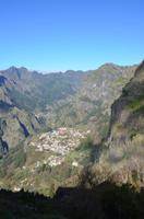 Blick auf die Gipfel Madeiras