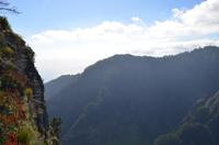 Blick auf die Gipfel Madeiras