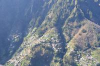 Blick hinunter in das Tal