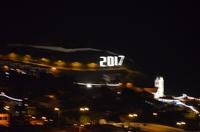 Blick auf Funchal bei Nacht