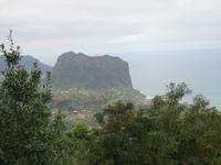 Blick zum Adlerfelsen