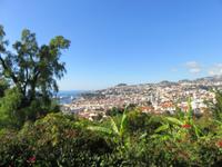 Orchideengarten Boa Vista - Blick auf Funchal