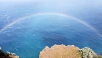 Regenbogen am westlichsten Punkt Madeiras