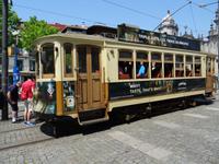 Porto - Praca de Parada Leitao - Start der historischen Straßenbahnen 18, 22