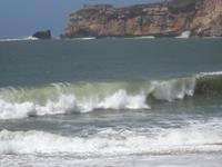 Nazare - am Strand
