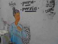 Lissabon - Abstieg durch die Alfama, Wandmalerei