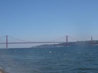 Lissabon - Brücke des 25.Juli + Christo Rei