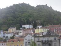 Sintra, Blick auf die maurischen Burgen