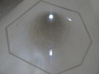 Sintra, Königsschloß, Küche - einer der beiden typischen Türme = Abzüge