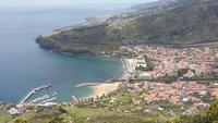 Blick zu Flughafen Madeira