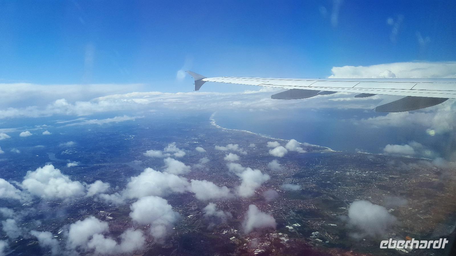 Flug nach Porto