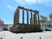 Römischer Tempel in Evora
