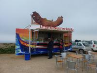 letzte Bratwurst vor Amerika:-)