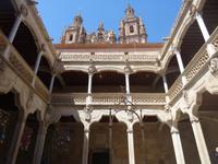 Salamanca - Muschelpalast, im Innenhof