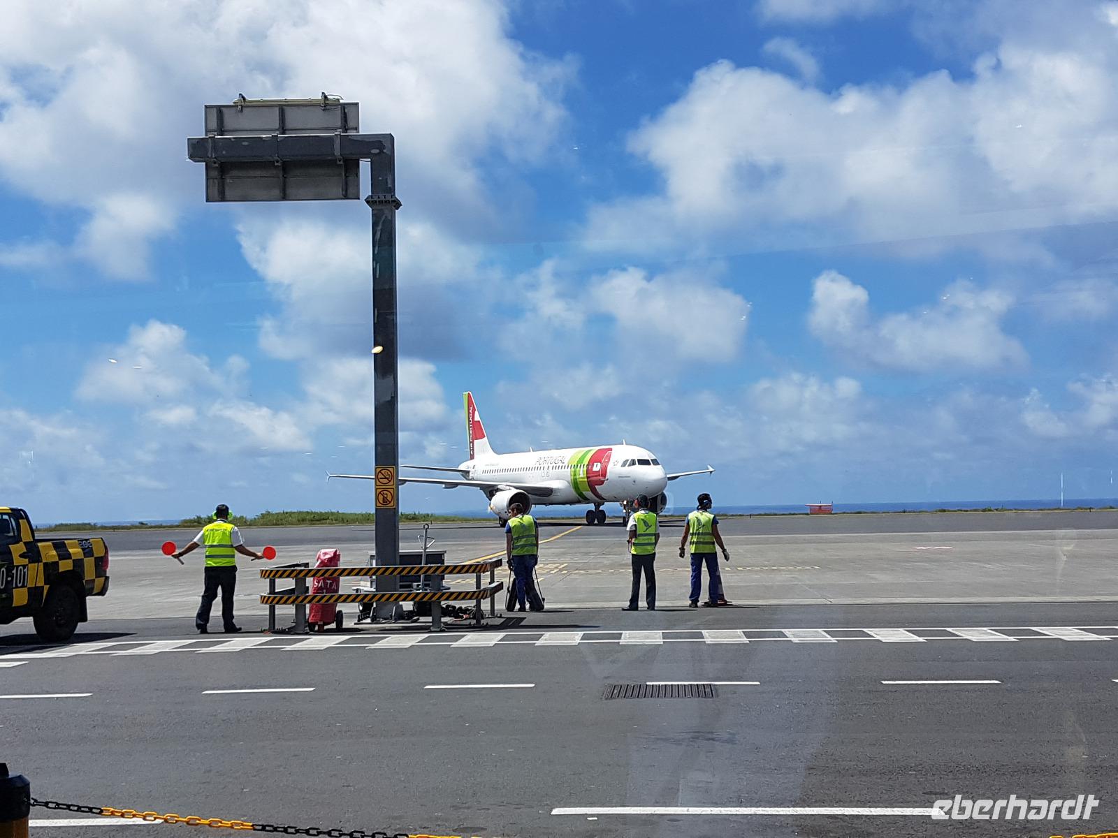 Portugal, Azoren, Ponta Delgada, Airport