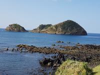 Portugal, Azoren, Felsen der Klippenspringer