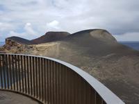 Portugal, Azoren, Faial, Capelinhos, Blick vom Leuchtturm