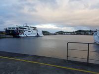 Portugal, Azoren, Faial, Horta, Fährhafen