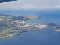 Portugal, Azoren, Faial, Blick auf Horta