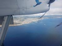 Portugal, Azoren, Anflug auf Ponta Delgada