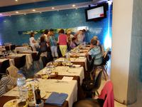 Portugal, Azoren, Ponta Delgada, Yachtclub, Abschiedsessen