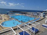Portugal, Azoren, Ribeira Grande, Meerwasserschwimmbäder