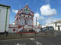Portugal, Azoren, Terceira, Sao Sebastiao, Hl. Geist Haus